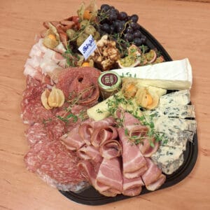 Ost- och charkbricka